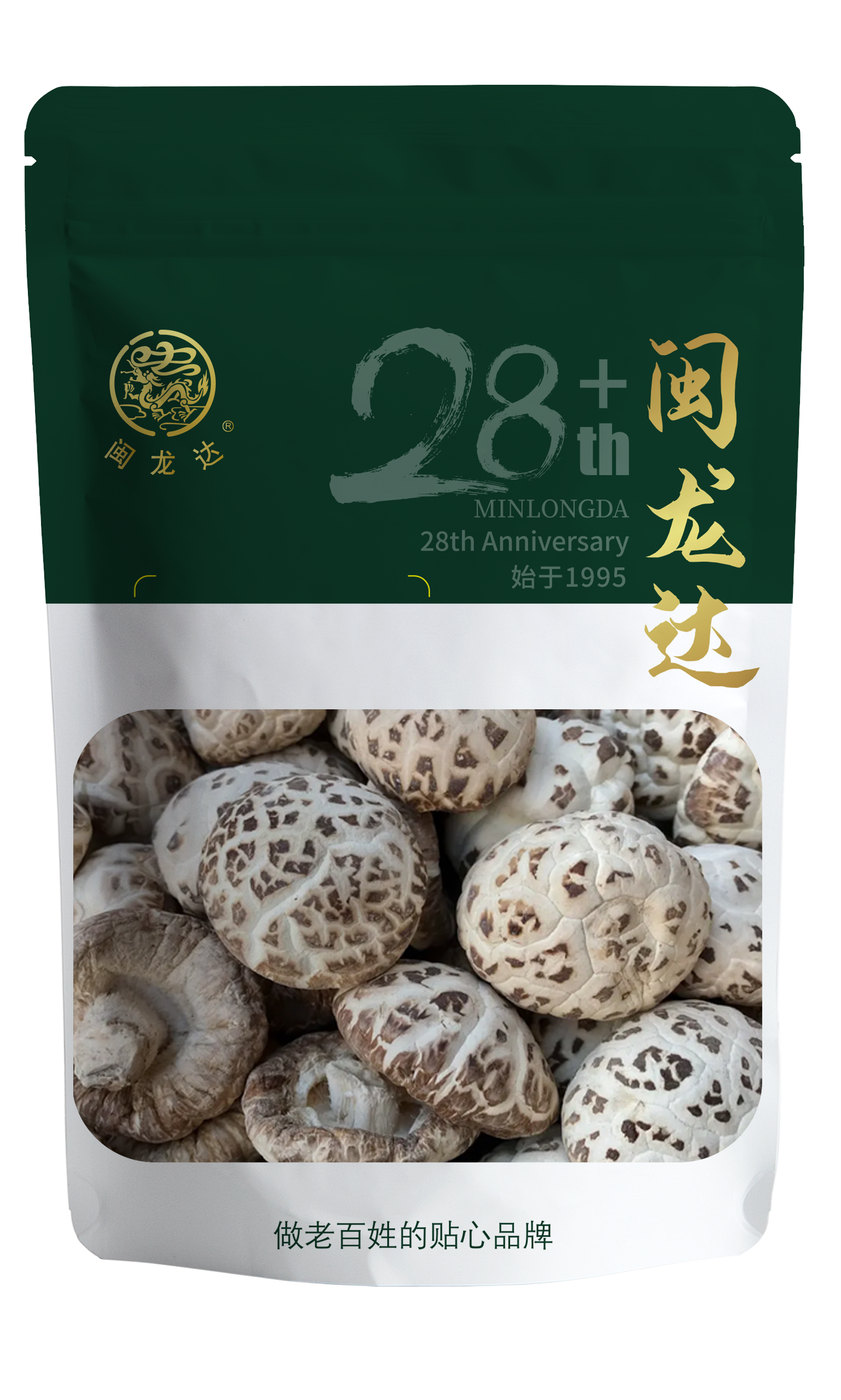 160g閩龍達精選花(huā)菇